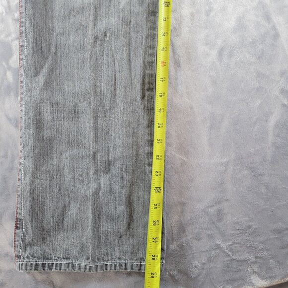 5ive Jungle & Co Jeans Men's 34 Relaxed‎ Fit Baggy Wide Denim VTG Y2K 34x29 - Picture 10 of 12